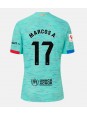 Barcelona Marcos Alonso #17 Ausweichtrikot 2023-24 Kurzarm